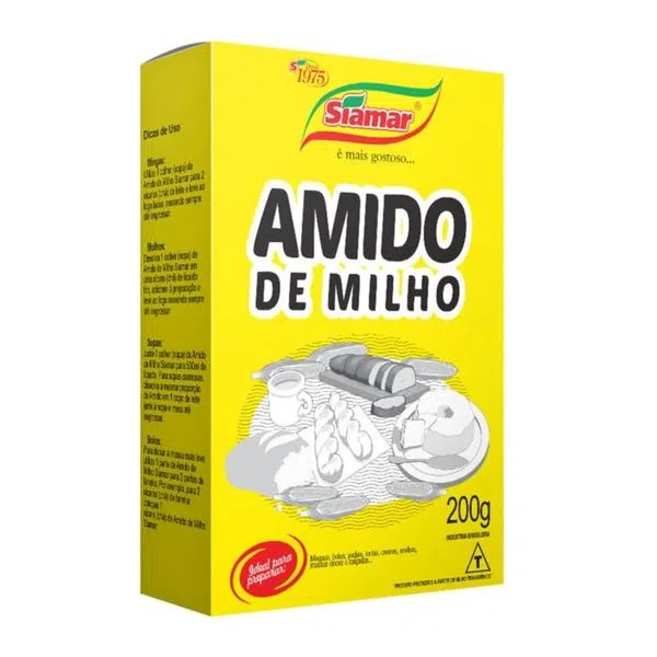 Amido de milho Siamar 200gr